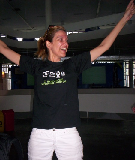 Lucia Freitas - Campus Party Brasil 2008